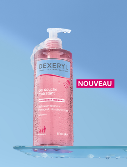 Gel douche hydratant apaisant