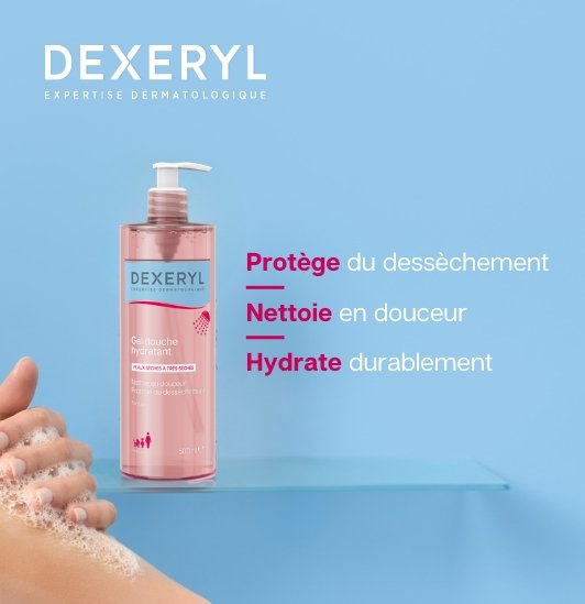 Produit Gel douche hydratant apaisant