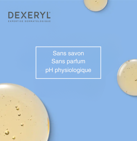 Huile de douche apaisante