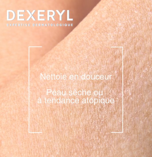Nettoie en douceur. Peau sèche ou à tendance atopique