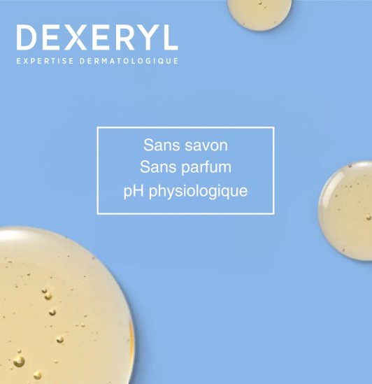 Sans savon. Sans parfum. pH physiologique