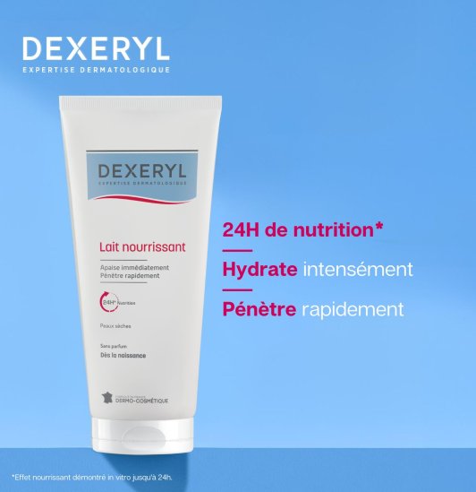 24h de nutrition. Hydrate intensément. Pénètre rapidement
