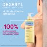 Huile de douche apaisante, -100% de démangeaisons liées à la sécheresse cutanée dès 15 jours